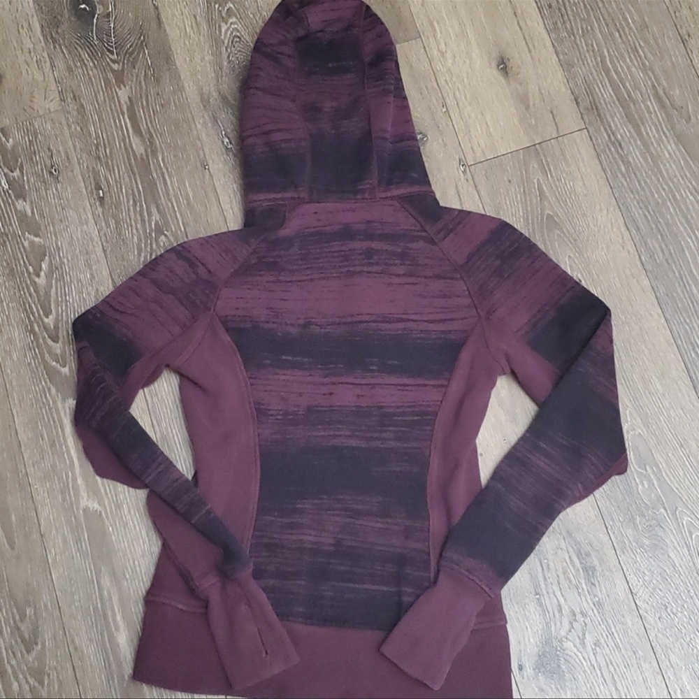 lululemon athletica Burgundy and Black Hoodie - Picture 3 of 5